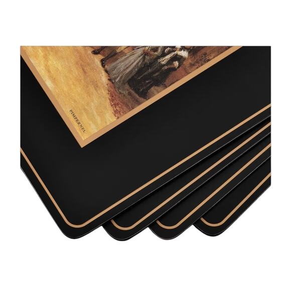 ViNTaGe Set of 4 Pimpernel Tally Ho Hunt Scene Placemats - Picture 3 of 4